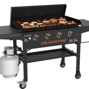 Blackstone Original 4-Burner 36" Propane Omnivore Griddle with Hard Cover